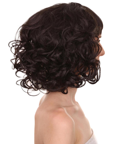 ハロウィンパーティープレミアムレディ H-5479 ミディアムレングス クルーエル＆イーヴィルウィッグ