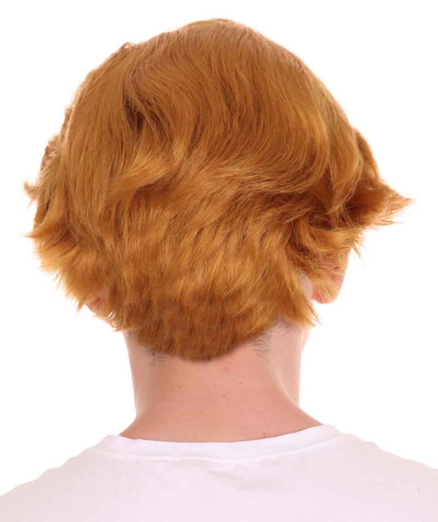 大人メンズ「インクレディブル・ファミリー2」ダッシュウィッグ ダシェル・パー ゴールデンブラウンウィッグとマスクセット H-4388 TV/映画ウィッグ プレミアム通気性キャップレスキャップ