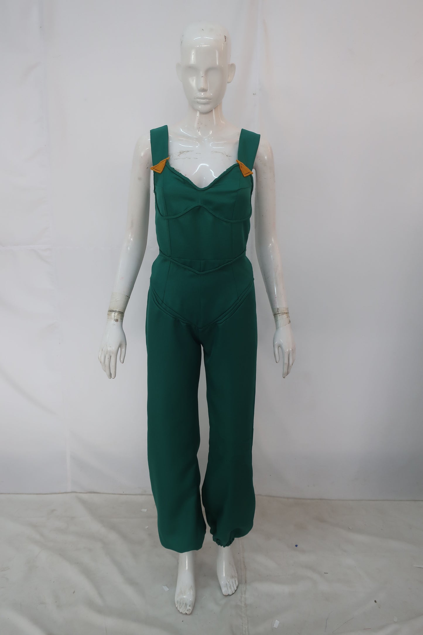 大人の女性用 JCA-041 フー・ファイターズ グリーン ブラウン コスプレ衣装