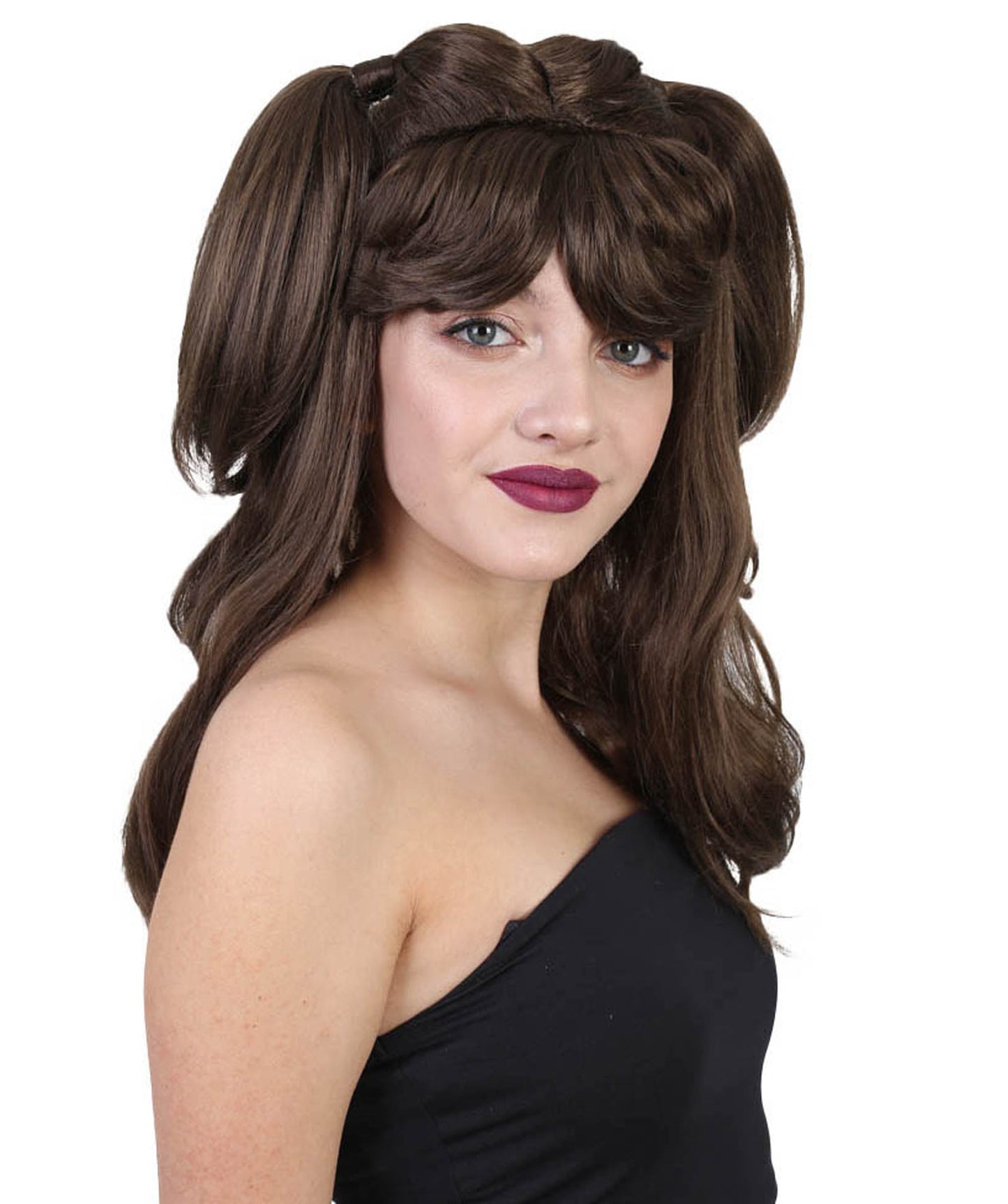Wigs2you ハロウィンパーティープレミアム レディース H-807 バナナエンジェルウィッグ ブラウン色
