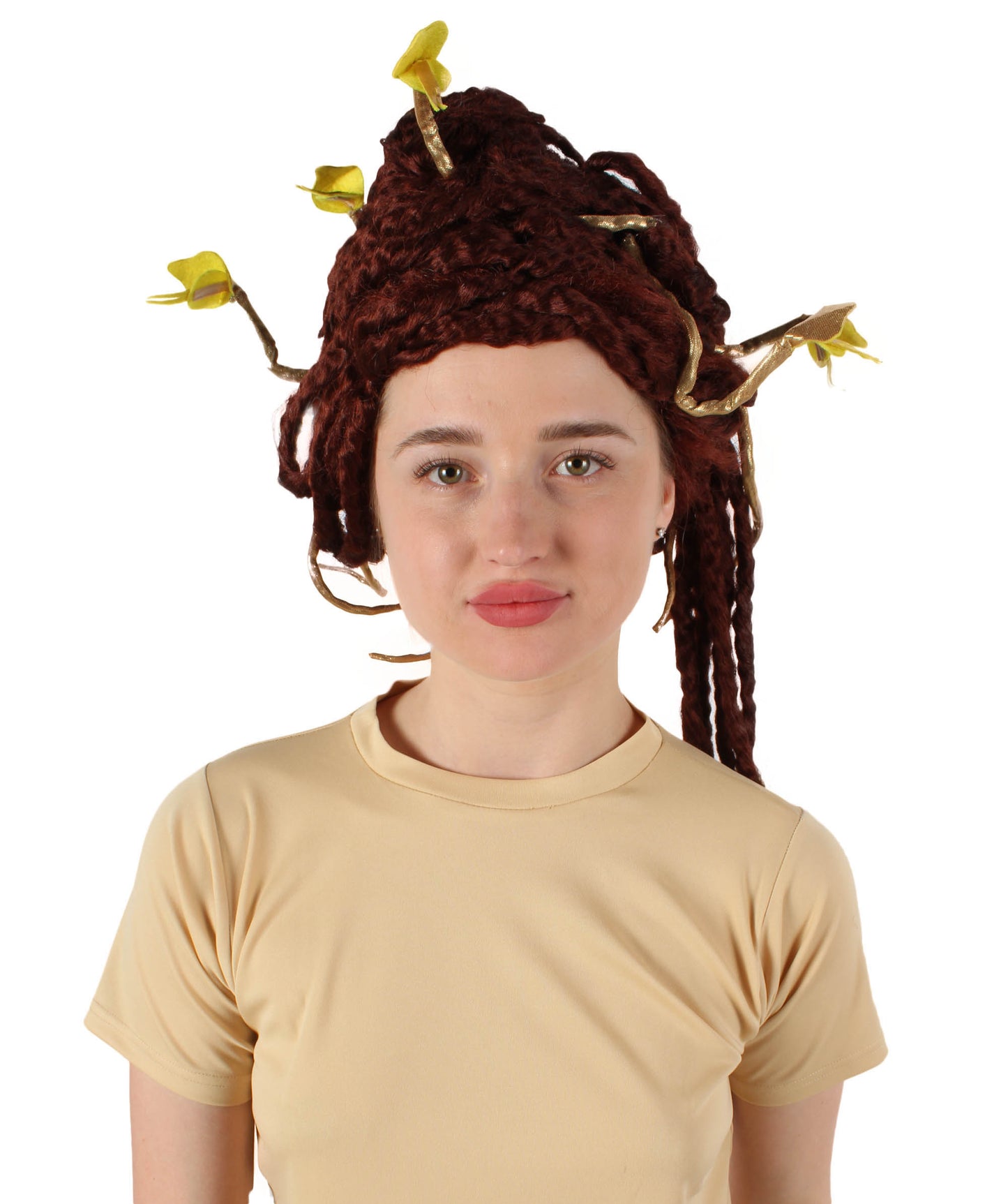 Wigs2you H-5663 大人用 ユニセックス ギリシャ神話 モダン メデューサ ヘビ ウィッグ