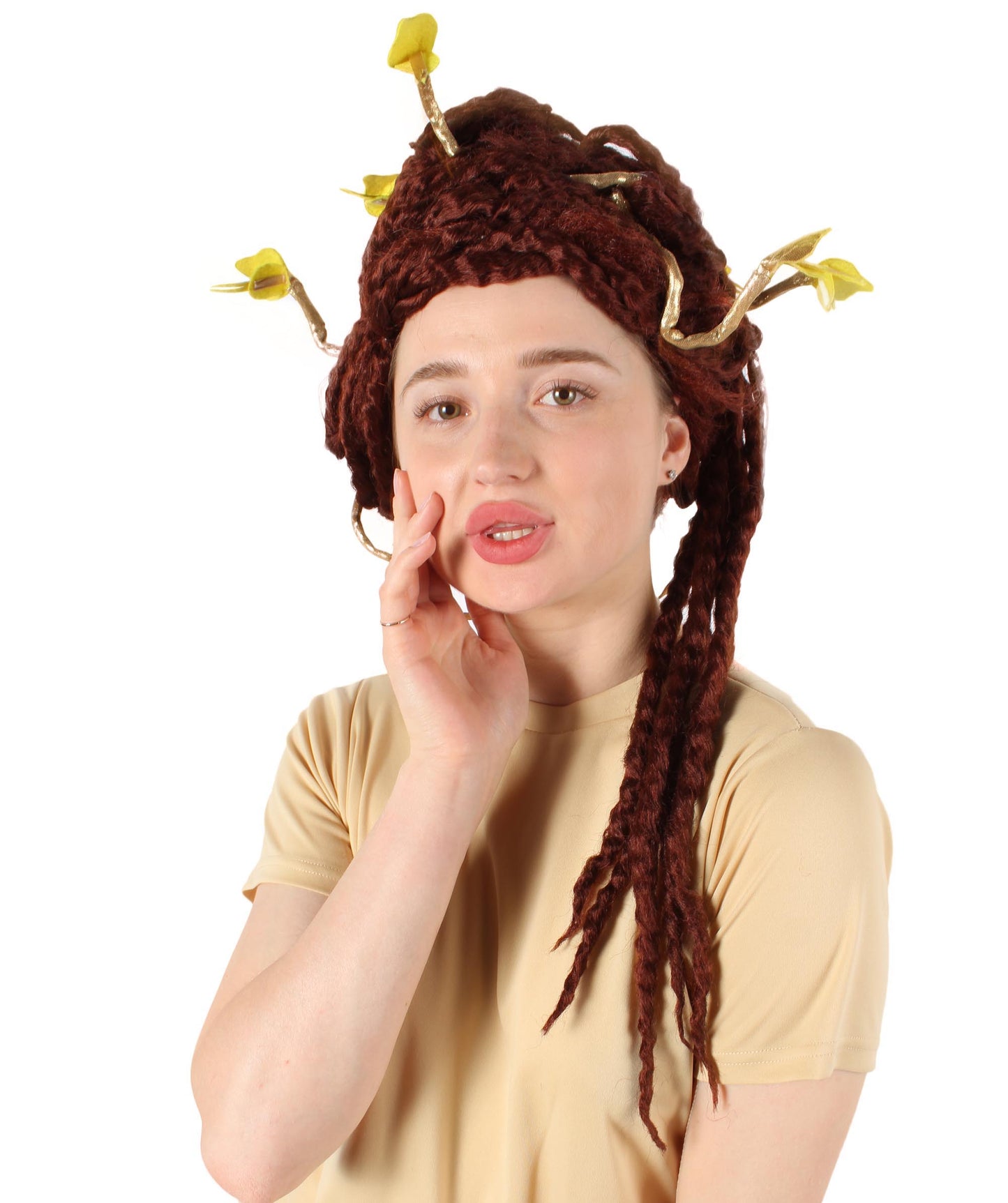 Wigs2you H-5663 大人用 ユニセックス ギリシャ神話 モダン メデューサ ヘビ ウィッグ