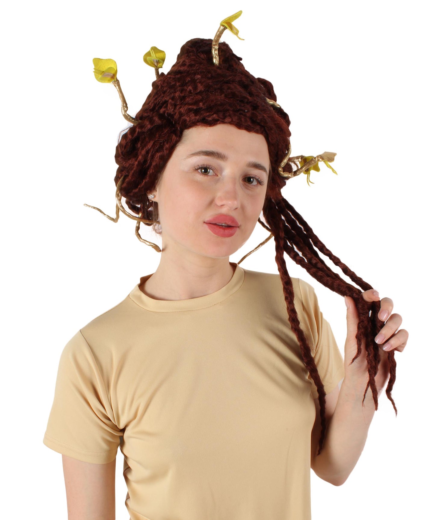 Wigs2you H-5663 大人用 ユニセックス ギリシャ神話 モダン メデューサ ヘビ ウィッグ