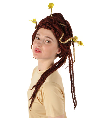 Wigs2you H-5663 大人用 ユニセックス ギリシャ神話 モダン メデューサ ヘビ ウィッグ