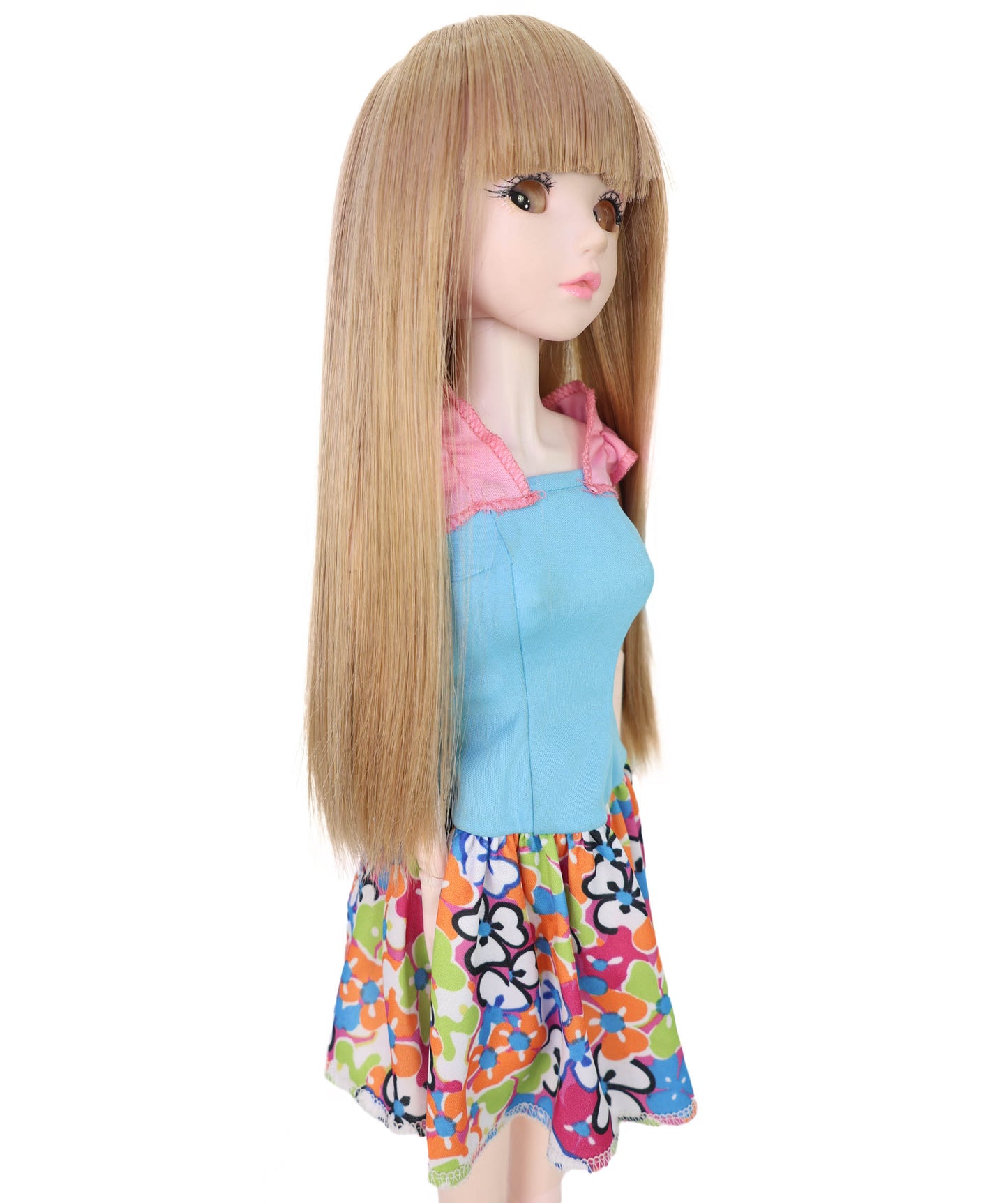 Wigs2you B-204 ウィッグ _ 耐熱ライトゴールド 13インチ レギュラー