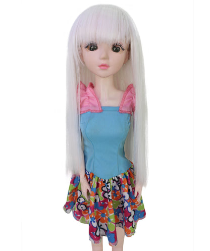 Wigs2you B-205 ウィッグ _ 耐熱シルバーホワイト 12.5インチ レギュラー