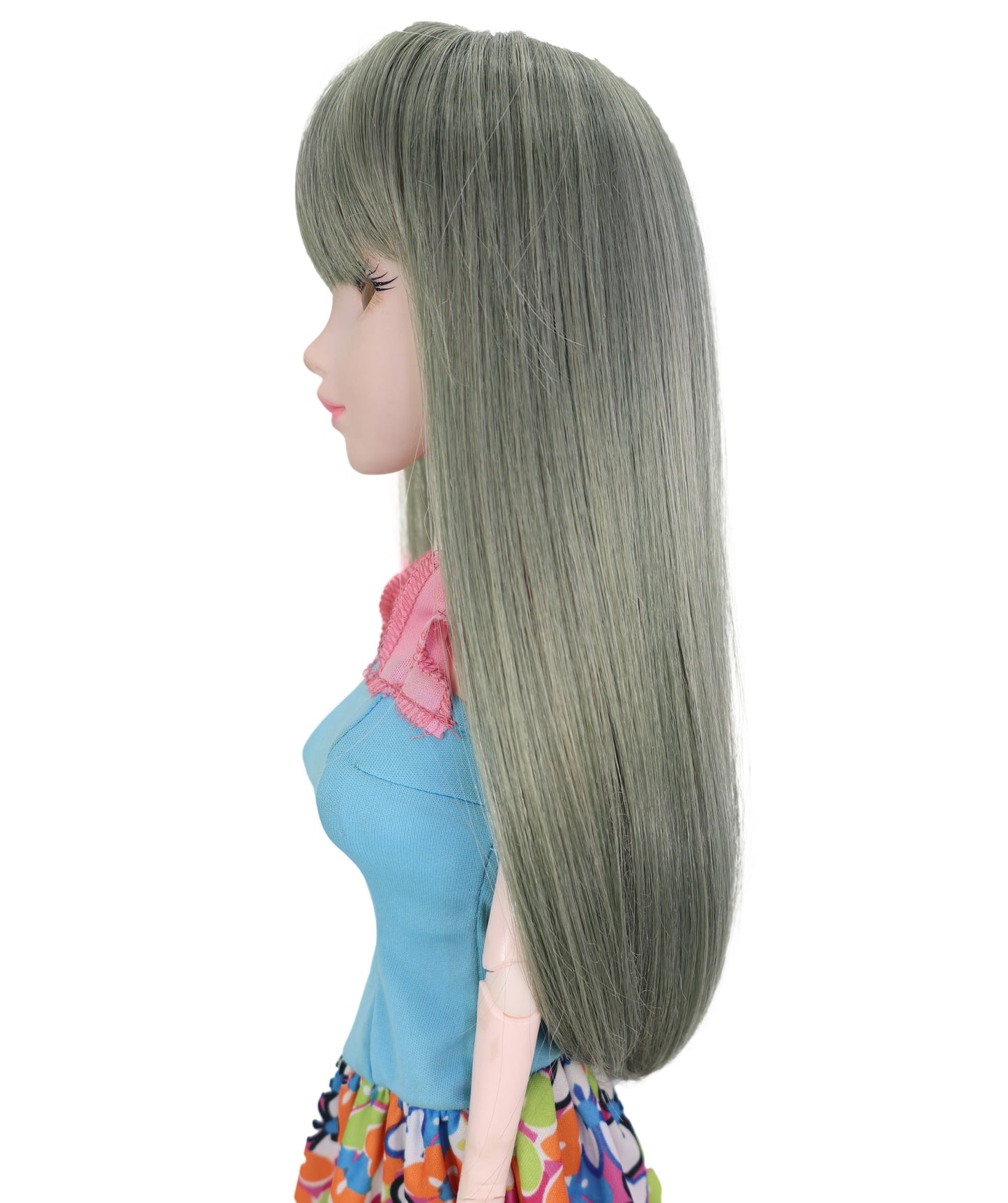 Wigs2you B-207 ウィッグ _ 耐熱ダークグレー 22インチ レギュラー