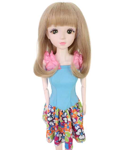 Wigs2you B-232 ウィッグ _ 耐熱ブロンド 7インチ レギュラー