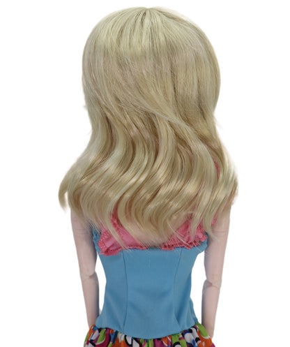 Wigs2you B-233 ブロンドのカーリーショートドールウィッグ - コスプレドール用軽量7インチ合成ヘアピース