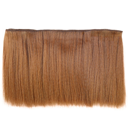 Wigs2you B-239 ドールヘアウィッグ 6インチ ヘアウェフト ストレート 合成繊維 カラーバリエーション BJDドール用 耐熱ファイバー ドール用ヘアパーツ アレンジ