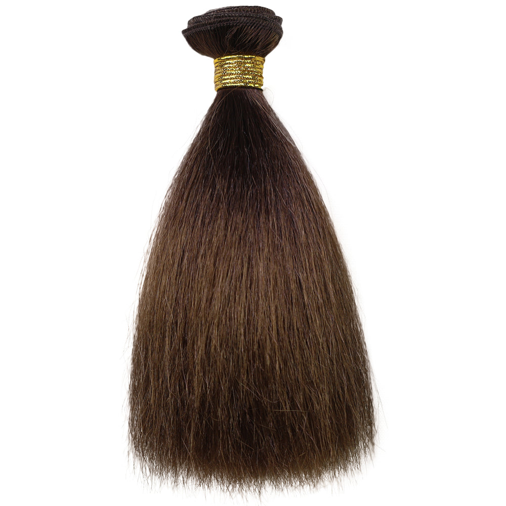 Wigs2you B-239 ドールヘアウィッグ 6インチ ヘアウェフト ストレート 合成繊維 カラーバリエーション BJDドール用 耐熱ファイバー ドール用ヘアパーツ アレンジ
