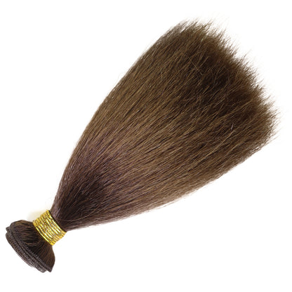 Wigs2you B-239 ドールヘアウィッグ 6インチ ヘアウェフト ストレート 合成繊維 カラーバリエーション BJDドール用 耐熱ファイバー ドール用ヘアパーツ アレンジ