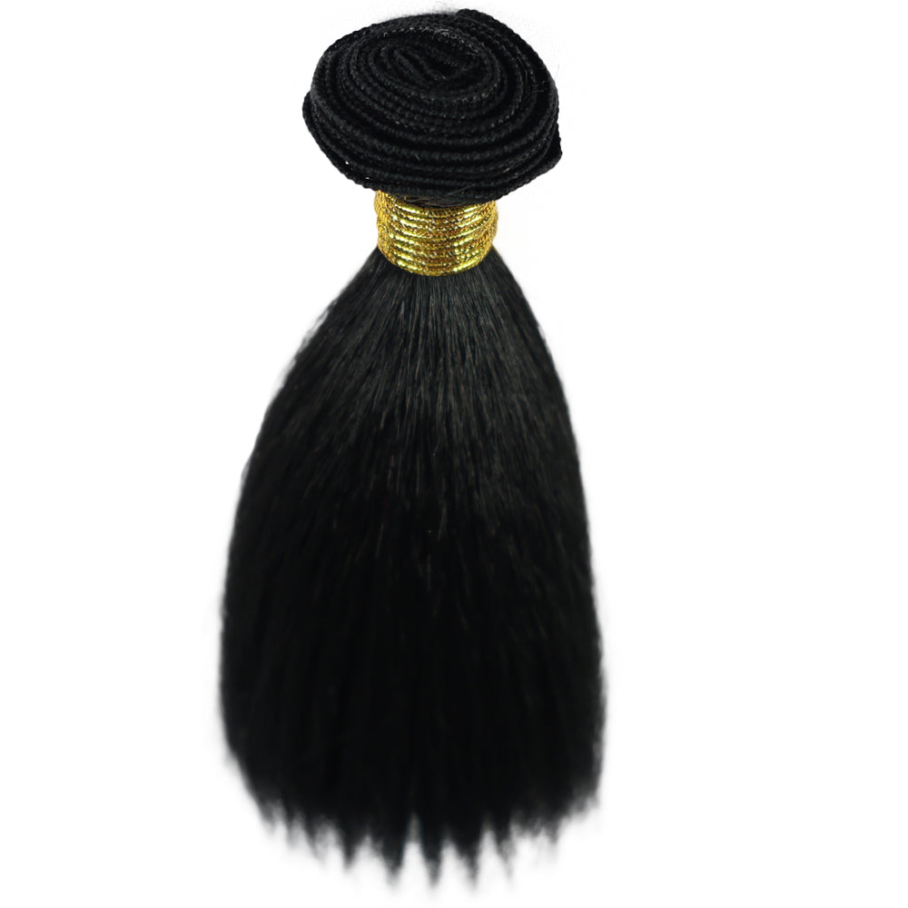 Wigs2you B-239 ドールヘアウィッグ 6インチ ヘアウェフト ストレート 合成繊維 カラーバリエーション BJDドール用 耐熱ファイバー ドール用ヘアパーツ アレンジ