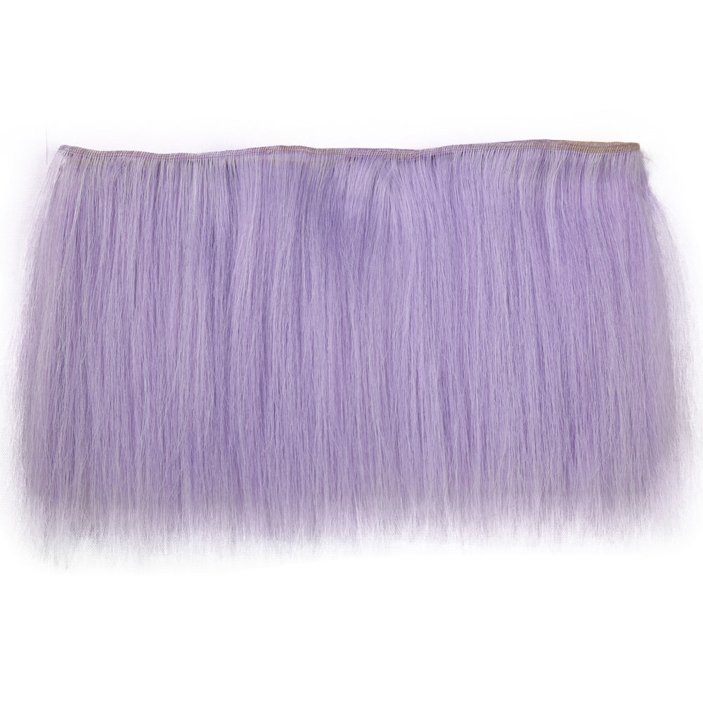 Wigs2you B-239 ドールヘアウィッグ 6インチ ヘアウェフト ストレート 合成繊維 カラーバリエーション BJDドール用 耐熱ファイバー ドール用ヘアパーツ アレンジ