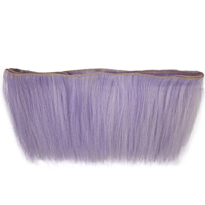 Wigs2you B-239 ドールヘアウィッグ 6インチ ヘアウェフト ストレート 合成繊維 カラーバリエーション BJDドール用 耐熱ファイバー ドール用ヘアパーツ アレンジ