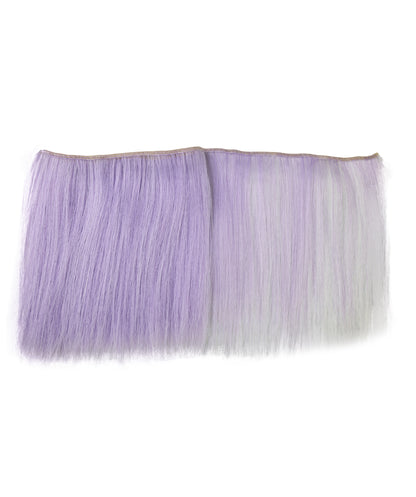 Wigs2you B-239 ドールヘアウィッグ 6インチ ヘアウェフト ストレート 合成繊維 カラーバリエーション BJDドール用 耐熱ファイバー ドール用ヘアパーツ アレンジ