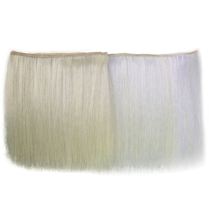 Wigs2you B-239 ドールヘアウィッグ 6インチ ヘアウェフト ストレート 合成繊維 カラーバリエーション BJDドール用 耐熱ファイバー ドール用ヘアパーツ アレンジ
