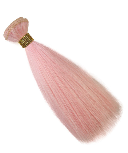 Wigs2you B-239 ドールヘアウィッグ 6インチ ヘアウェフト ストレート 合成繊維 カラーバリエーション BJDドール用 耐熱ファイバー ドール用ヘアパーツ アレンジ