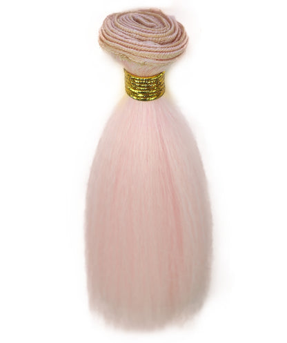 Wigs2you B-239 ドールヘアウィッグ 6インチ ヘアウェフト ストレート 合成繊維 カラーバリエーション BJDドール用 耐熱ファイバー ドール用ヘアパーツ アレンジ