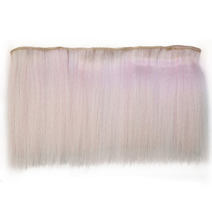 Wigs2you B-239 ドールヘアウィッグ 6インチ ヘアウェフト ストレート 合成繊維 カラーバリエーション BJDドール用 耐熱ファイバー ドール用ヘアパーツ アレンジ