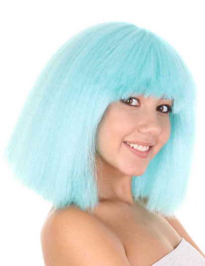 Wigs2you ハロウィンパーティープレミアムレディース H-1500 美しいルックを手に入れよう！ポップスターブルーレイクウィッグ