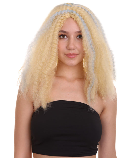 Wigs2you ハロウィンパーティ プレミアムレディース H-984 ショルダーレングス カーリーブロンドウィッグ