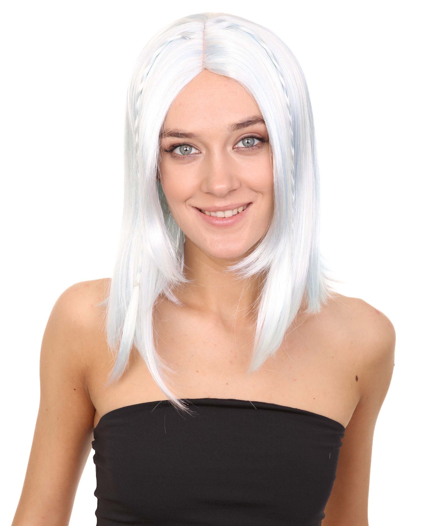 Wigs2you ハロウィンパーティープレミアム レディース H-910 スワンプクイーンウィッグ スカイブルー色