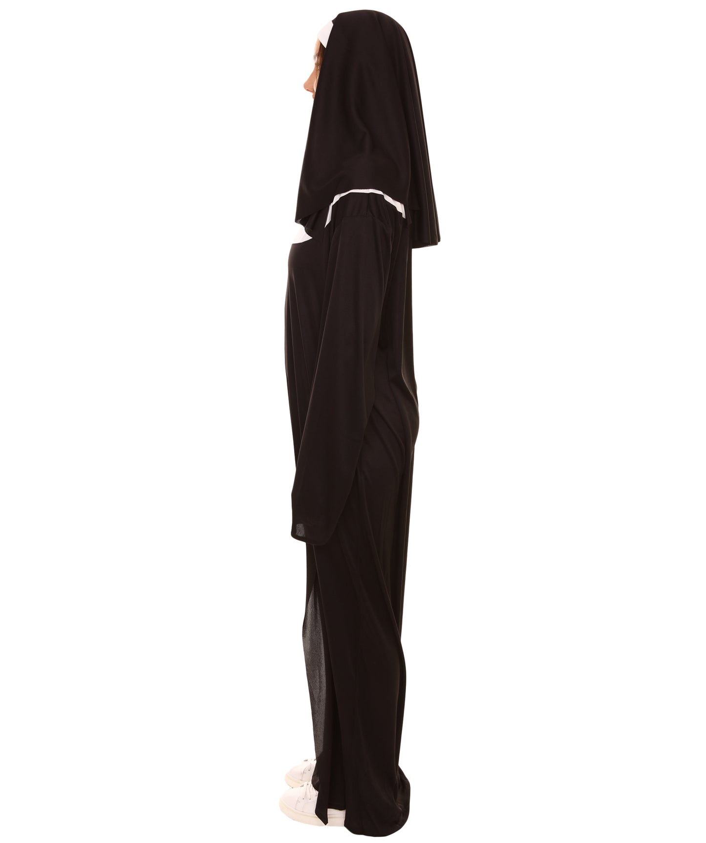 修道 服コスチューム ブラック ハロウィンコスチューム JCO-395
