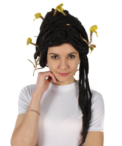 Wigs2you H-5663 大人用 ユニセックス ギリシャ神話 モダン メデューサ ヘビ ウィッグ