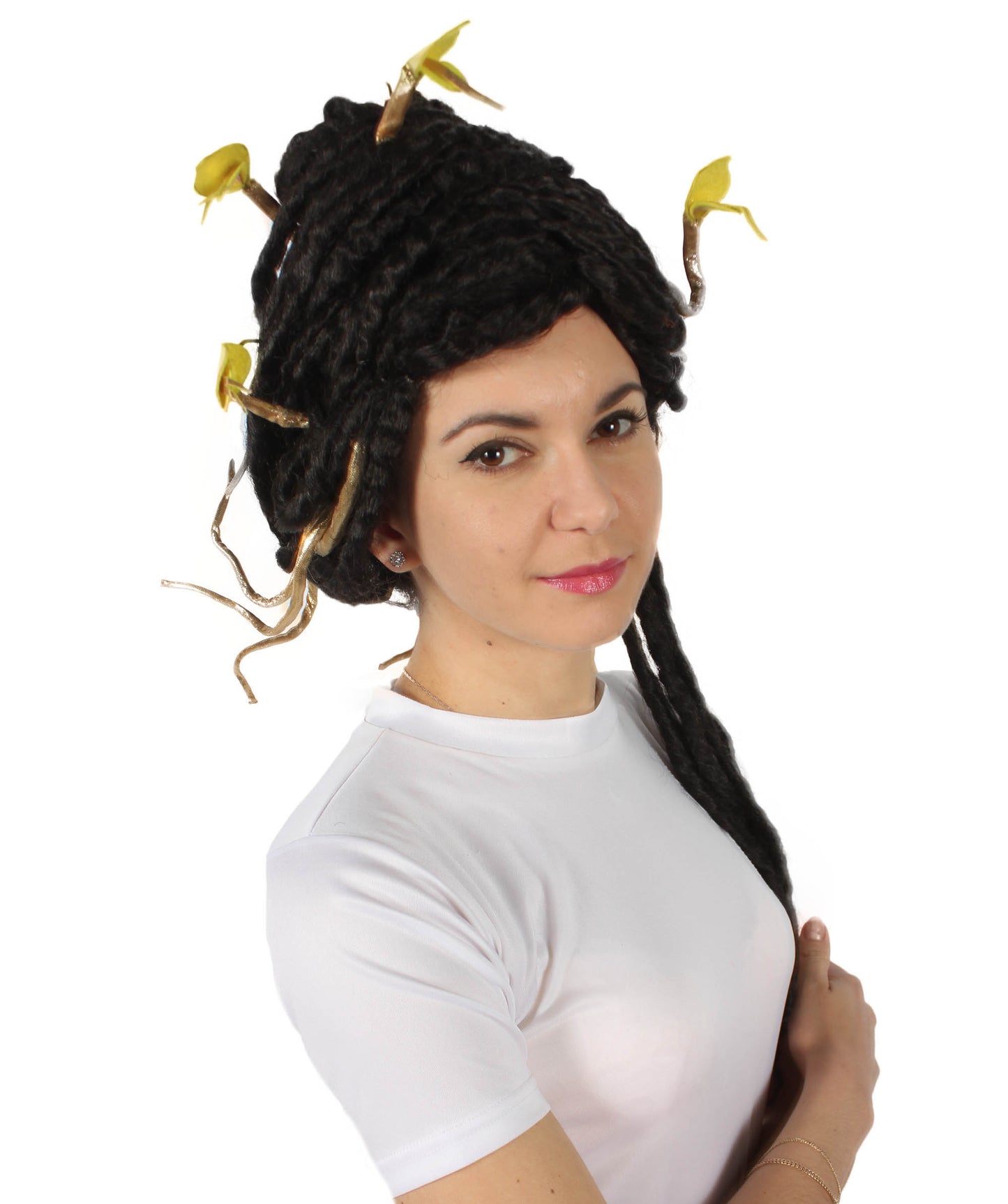 Wigs2you H-5663 大人用 ユニセックス ギリシャ神話 モダン メデューサ ヘビ ウィッグ