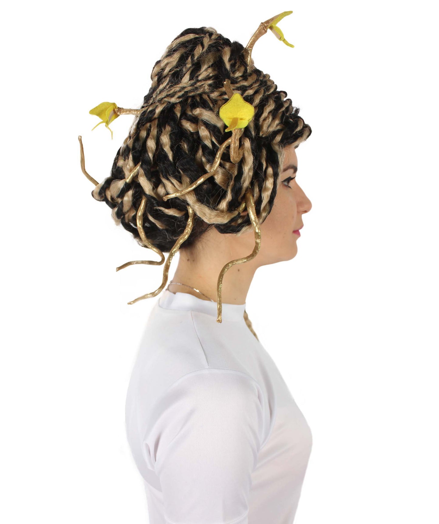 Wigs2you H-5663 大人用 ユニセックス ギリシャ神話 モダン メデューサ ヘビ ウィッグ