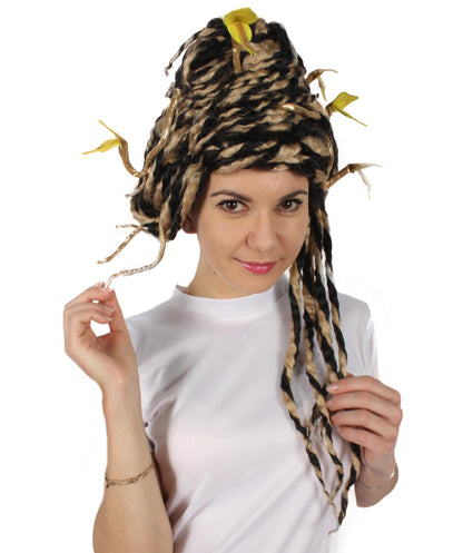 Wigs2you H-5663 大人用 ユニセックス ギリシャ神話 モダン メデューサ ヘビ ウィッグ