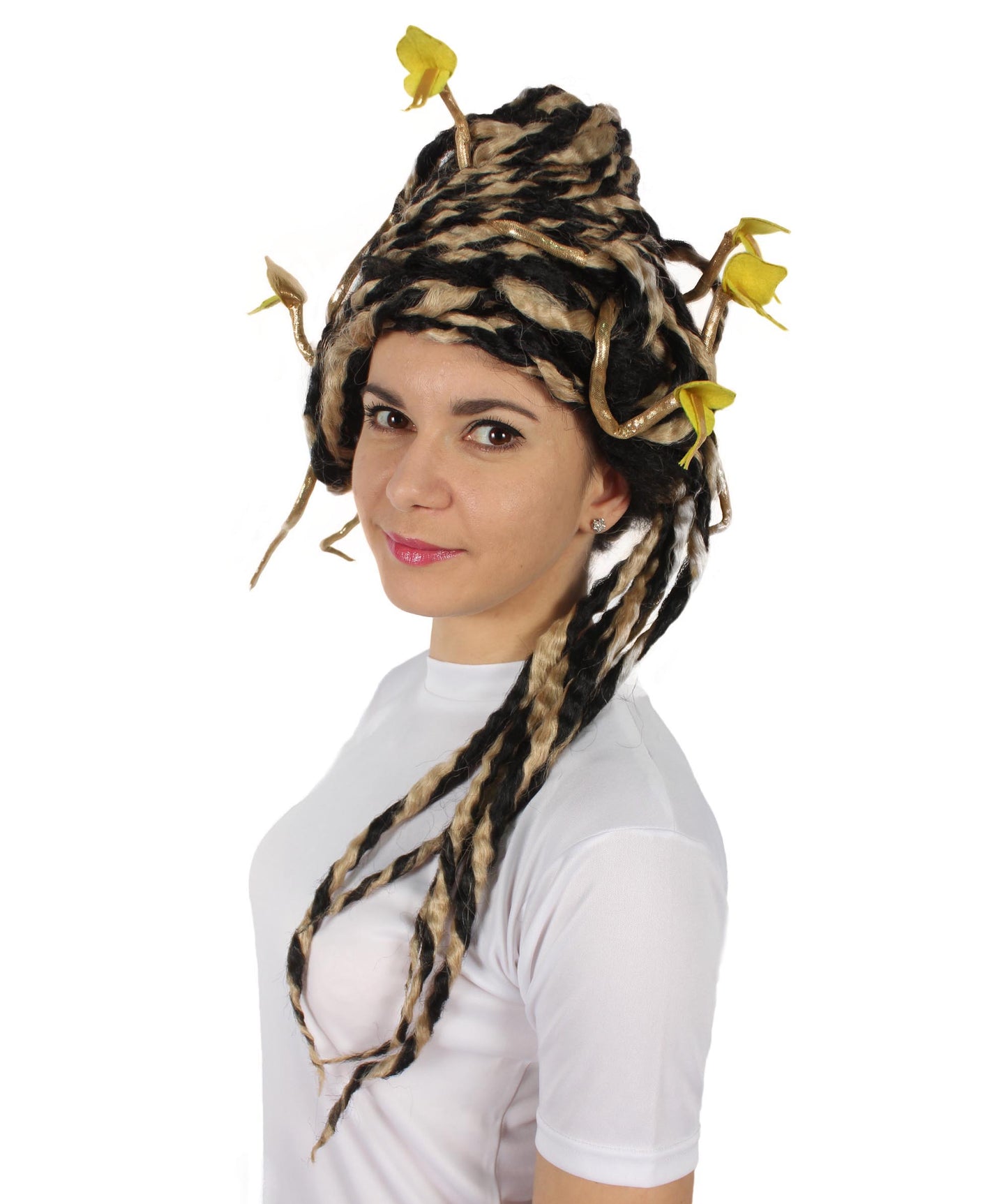 Wigs2you H-5663 大人用 ユニセックス ギリシャ神話 モダン メデューサ ヘビ ウィッグ