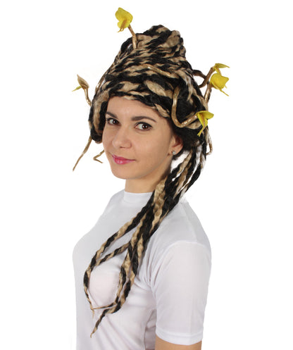 Wigs2you H-5663 大人用 ユニセックス ギリシャ神話 モダン メデューサ ヘビ ウィッグ