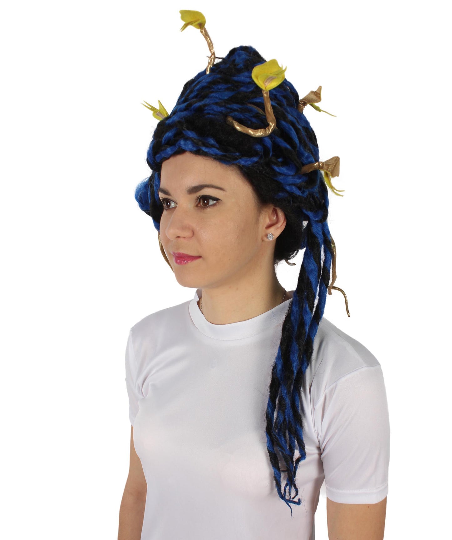 Wigs2you H-5663 大人用 ユニセックス ギリシャ神話 モダン メデューサ ヘビ ウィッグ