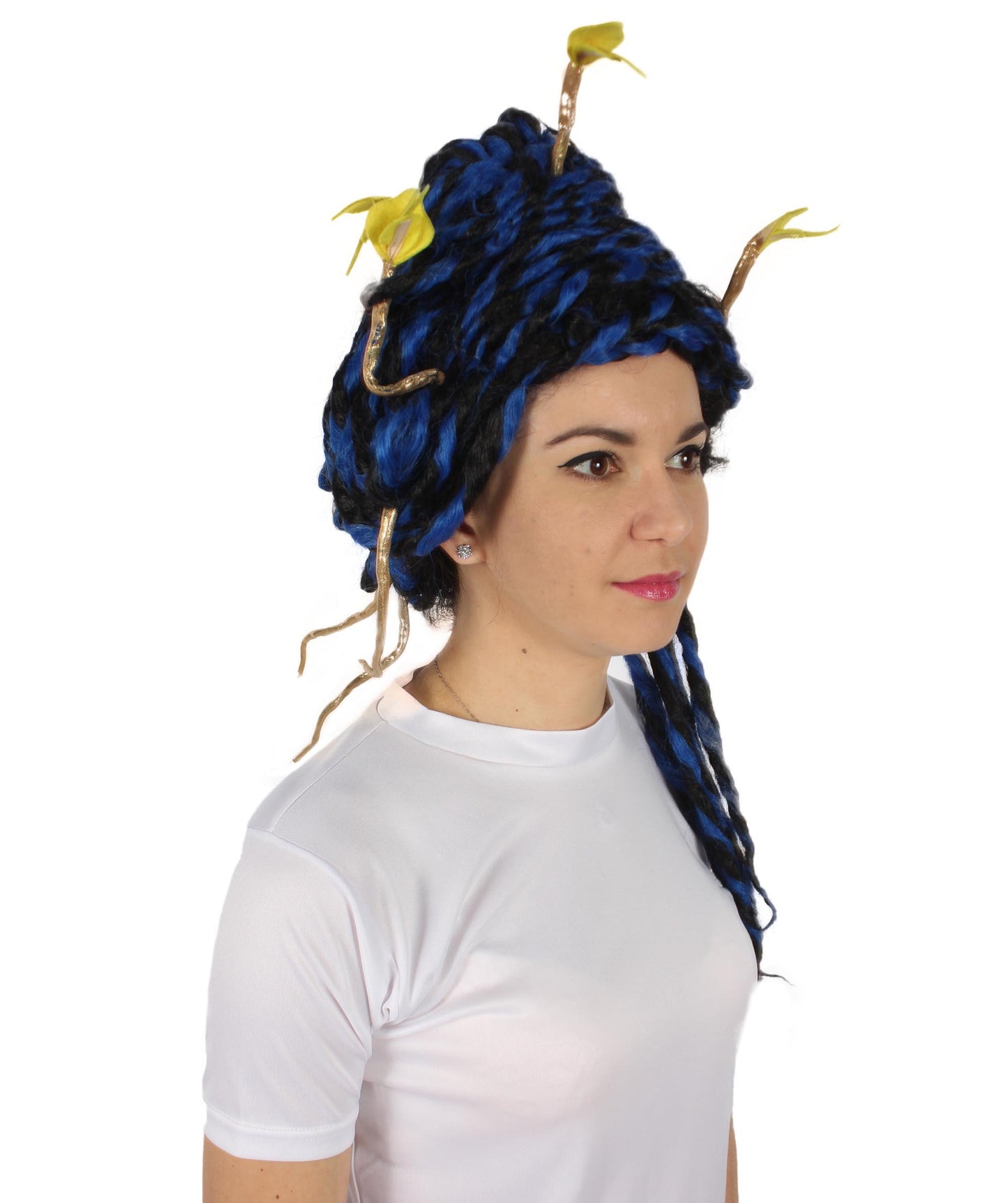 Wigs2you H-5663 大人用 ユニセックス ギリシャ神話 モダン メデューサ ヘビ ウィッグ