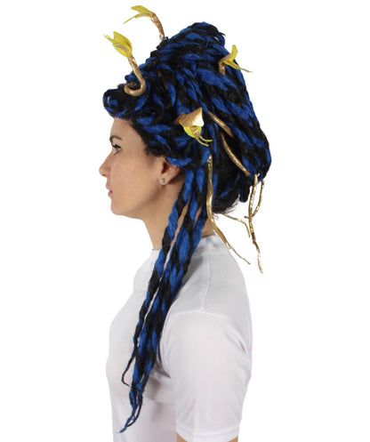Wigs2you H-5663 大人用 ユニセックス ギリシャ神話 モダン メデューサ ヘビ ウィッグ