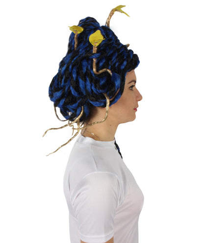 Wigs2you H-5663 大人用 ユニセックス ギリシャ神話 モダン メデューサ ヘビ ウィッグ