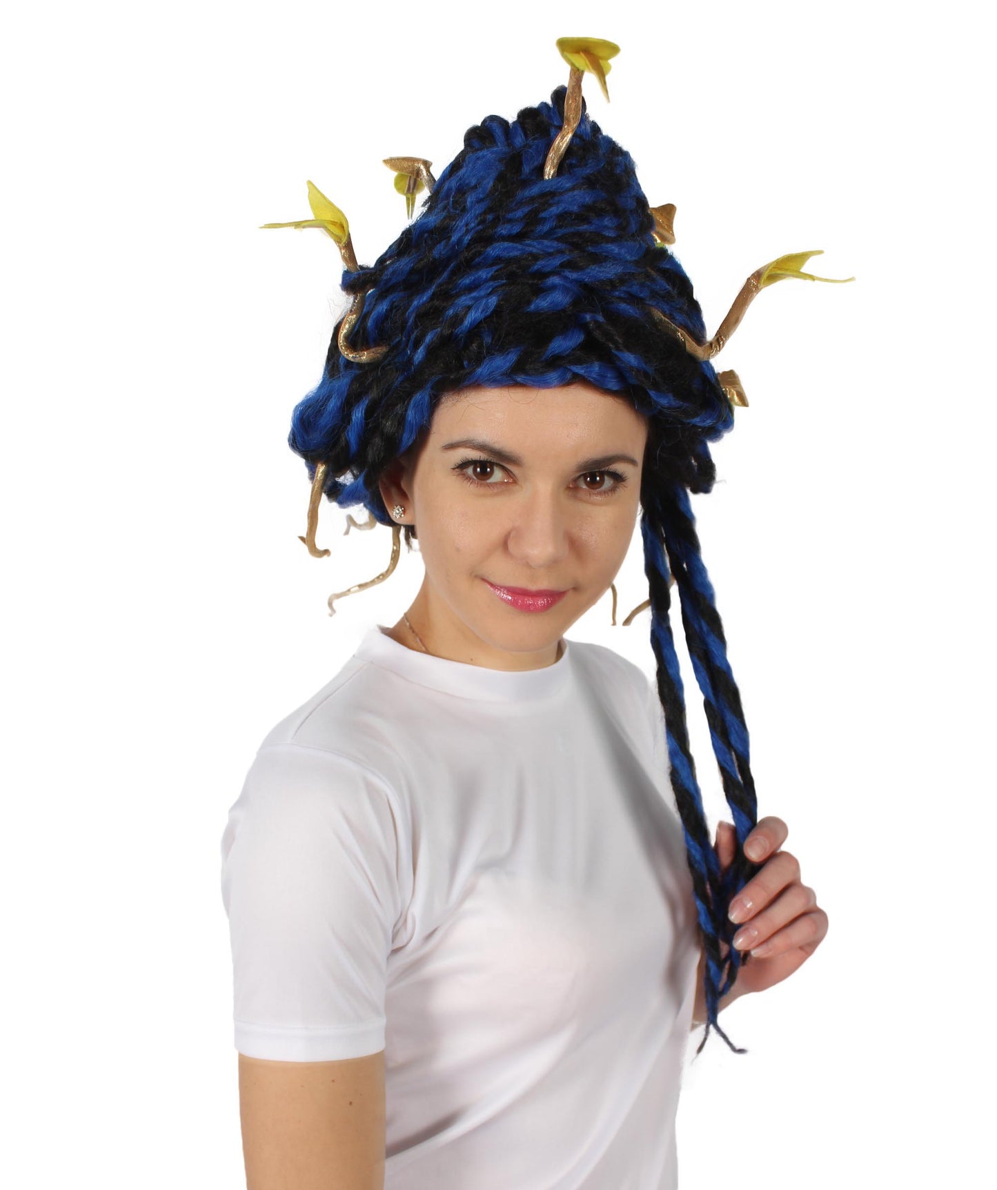 Wigs2you H-5663 大人用 ユニセックス ギリシャ神話 モダン メデューサ ヘビ ウィッグ