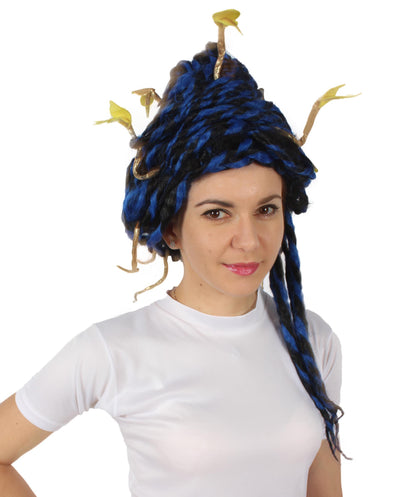 Wigs2you H-5663 大人用 ユニセックス ギリシャ神話 モダン メデューサ ヘビ ウィッグ