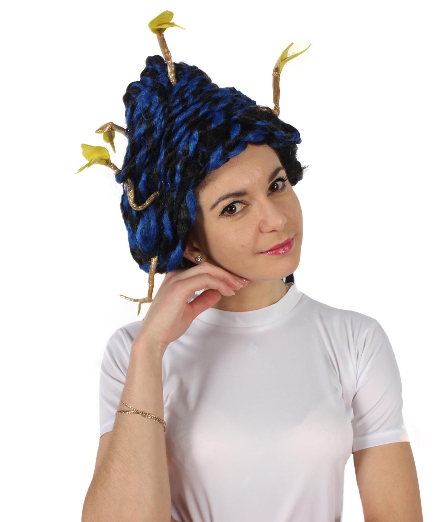 Wigs2you H-5663 大人用 ユニセックス ギリシャ神話 モダン メデューサ ヘビ ウィッグ