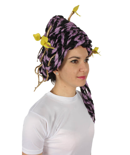 Wigs2you H-5663 大人用 ユニセックス ギリシャ神話 モダン メデューサ ヘビ ウィッグ