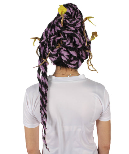 Wigs2you H-5663 大人用 ユニセックス ギリシャ神話 モダン メデューサ ヘビ ウィッグ