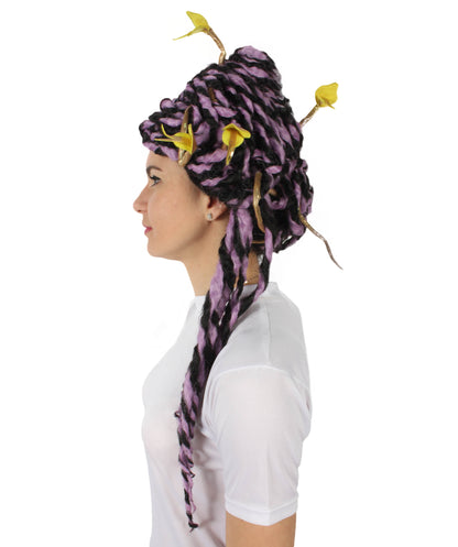 Wigs2you H-5663 大人用 ユニセックス ギリシャ神話 モダン メデューサ ヘビ ウィッグ