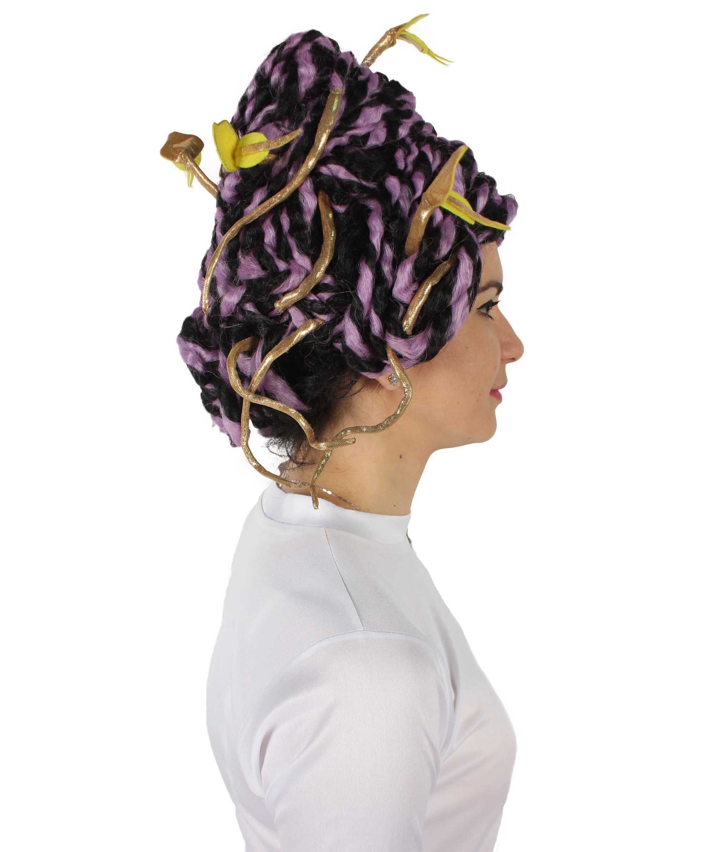 Wigs2you H-5663 大人用 ユニセックス ギリシャ神話 モダン メデューサ ヘビ ウィッグ