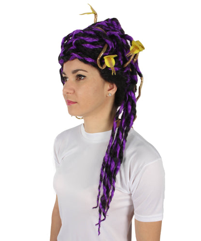 Wigs2you H-5663 大人用 ユニセックス ギリシャ神話 モダン メデューサ ヘビ ウィッグ