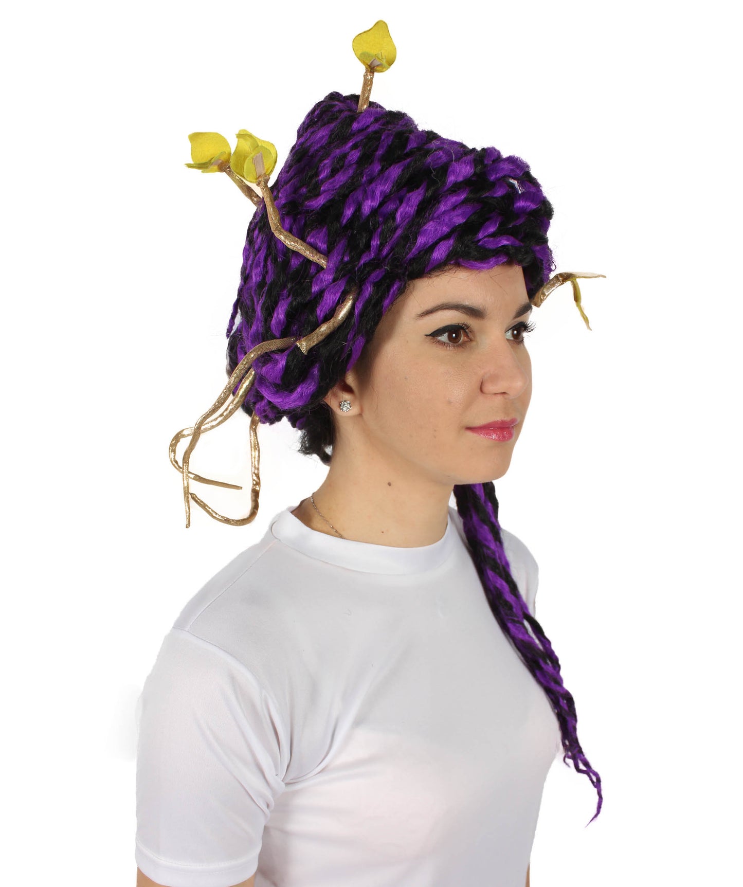 Wigs2you H-5663 大人用 ユニセックス ギリシャ神話 モダン メデューサ ヘビ ウィッグ