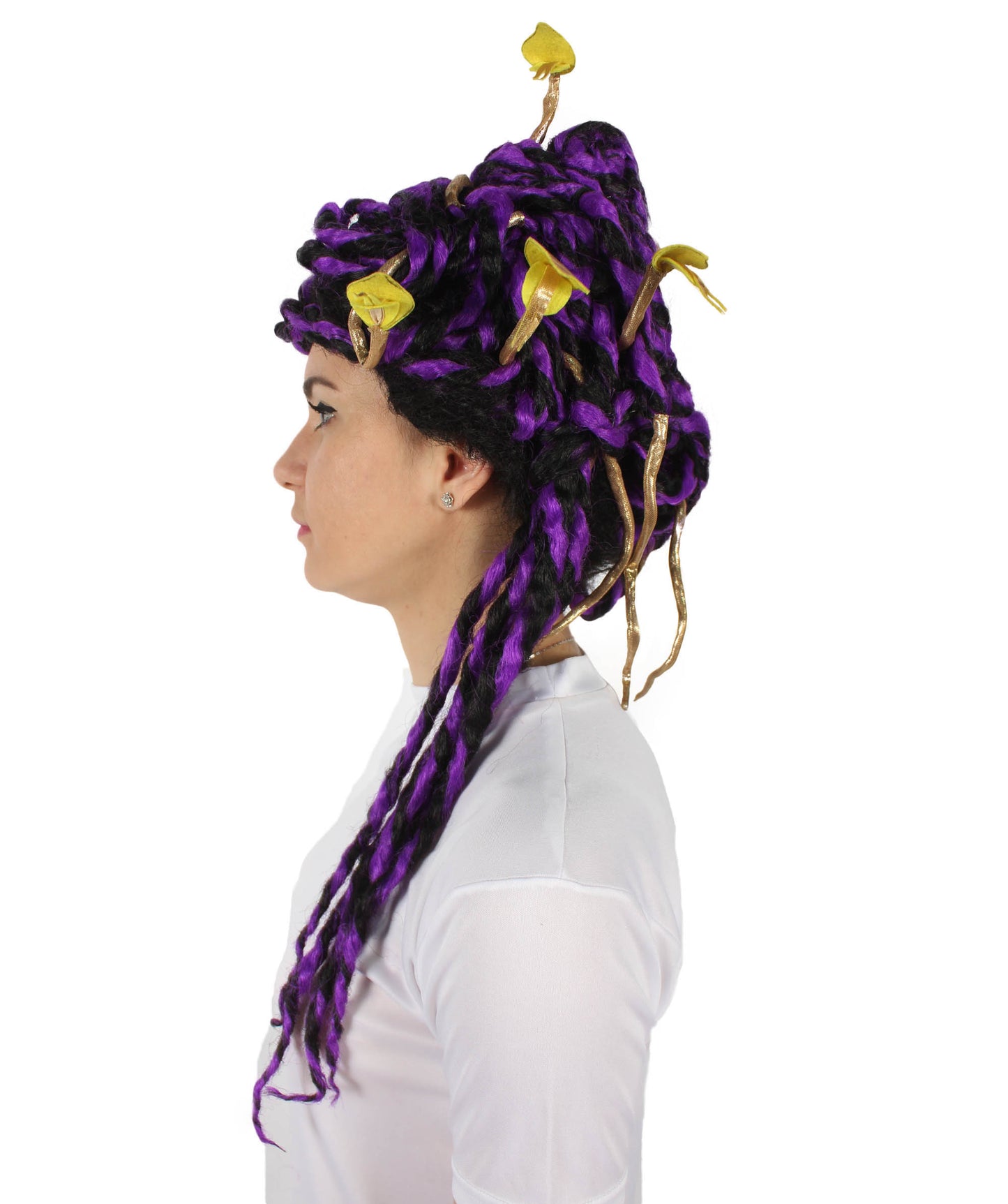 Wigs2you H-5663 大人用 ユニセックス ギリシャ神話 モダン メデューサ ヘビ ウィッグ