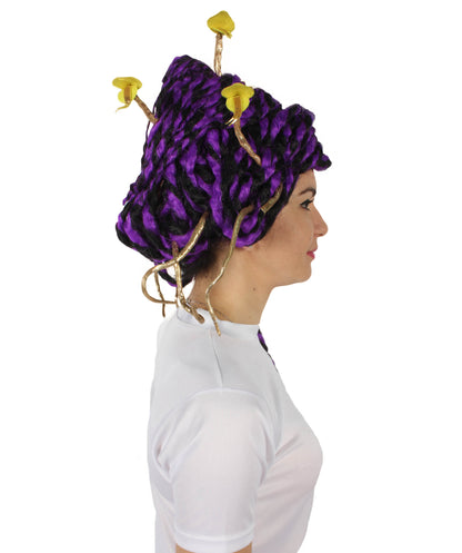 Wigs2you H-5663 大人用 ユニセックス ギリシャ神話 モダン メデューサ ヘビ ウィッグ