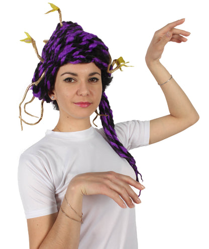 Wigs2you H-5663 大人用 ユニセックス ギリシャ神話 モダン メデューサ ヘビ ウィッグ
